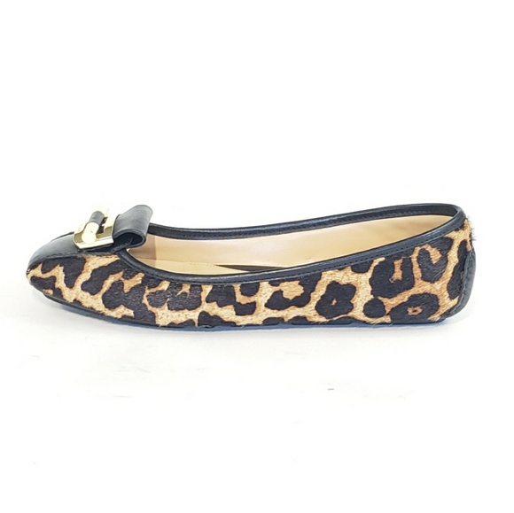 Michael Kors Driving Loafer Flats Leopard Print - Picture 8 of 9